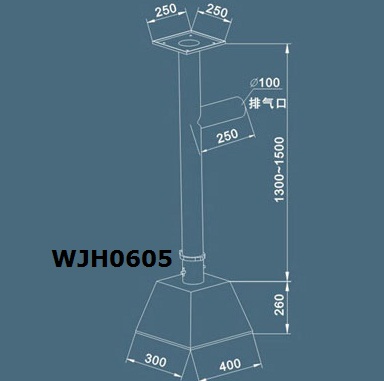 chụp hút khí phòng thí nghiệm chuyên dụng WJH0605 catalog
